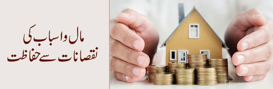 مال و اسباب کی نقصانات سے حفاظت 