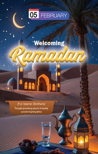 Welcoming Ramadan