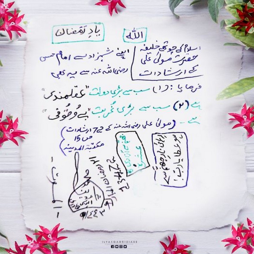 Islam Kay 4th Khalifa