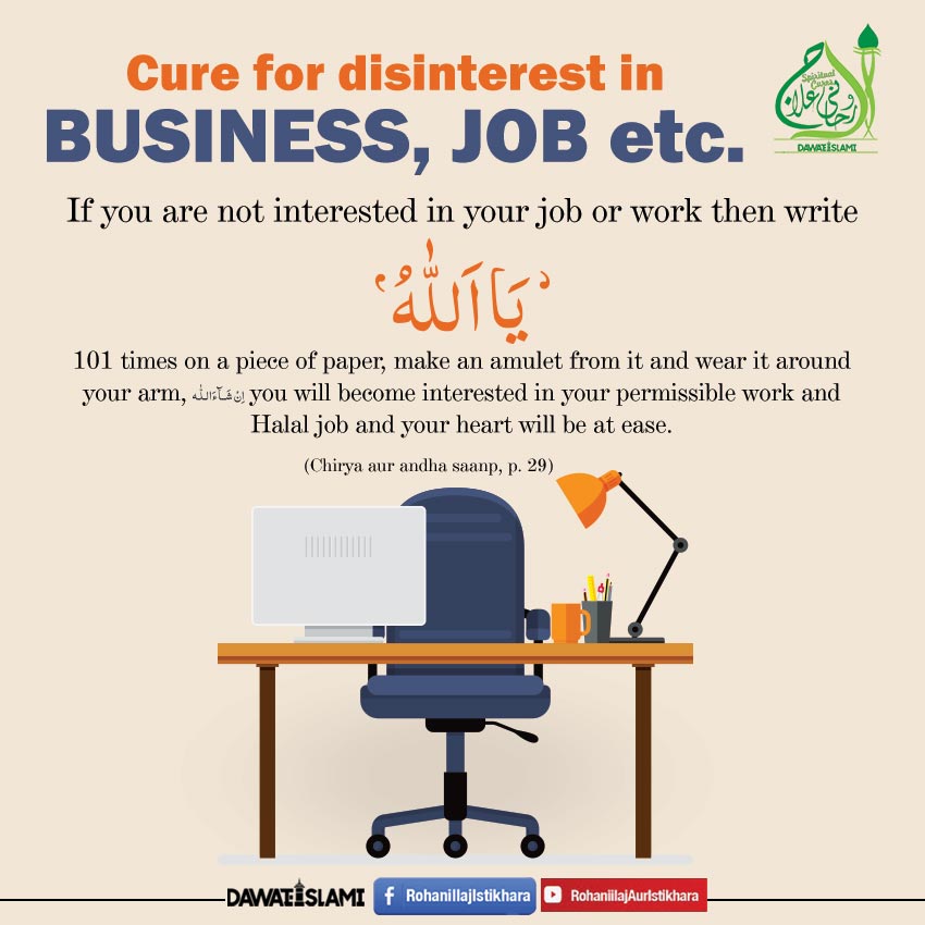 Cure For Disinterest In Business job etc