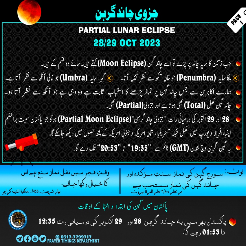 Partial Lunar Eclipse 01