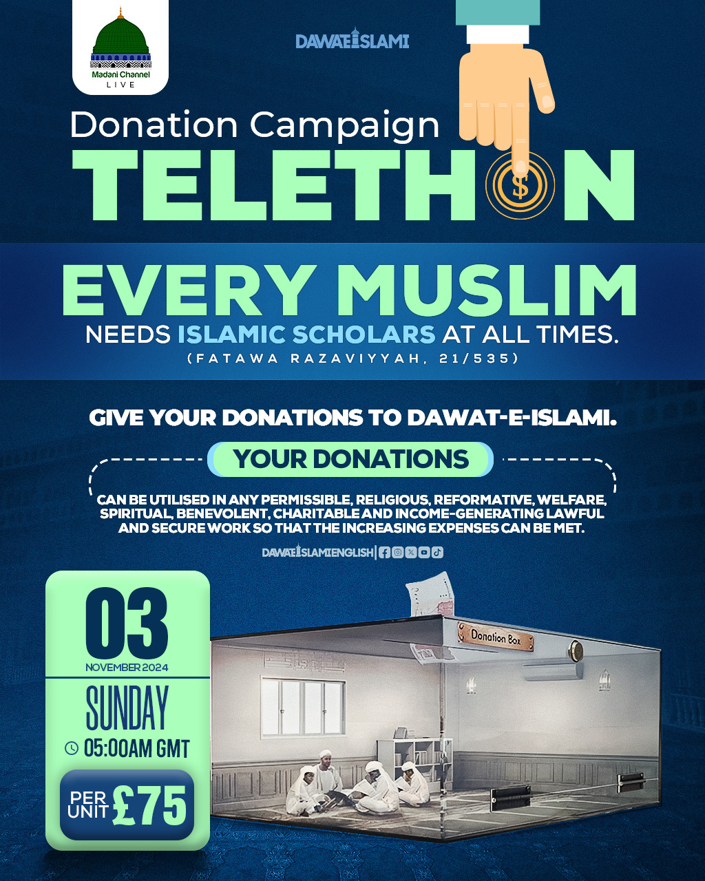 Donation Campaign Telethon