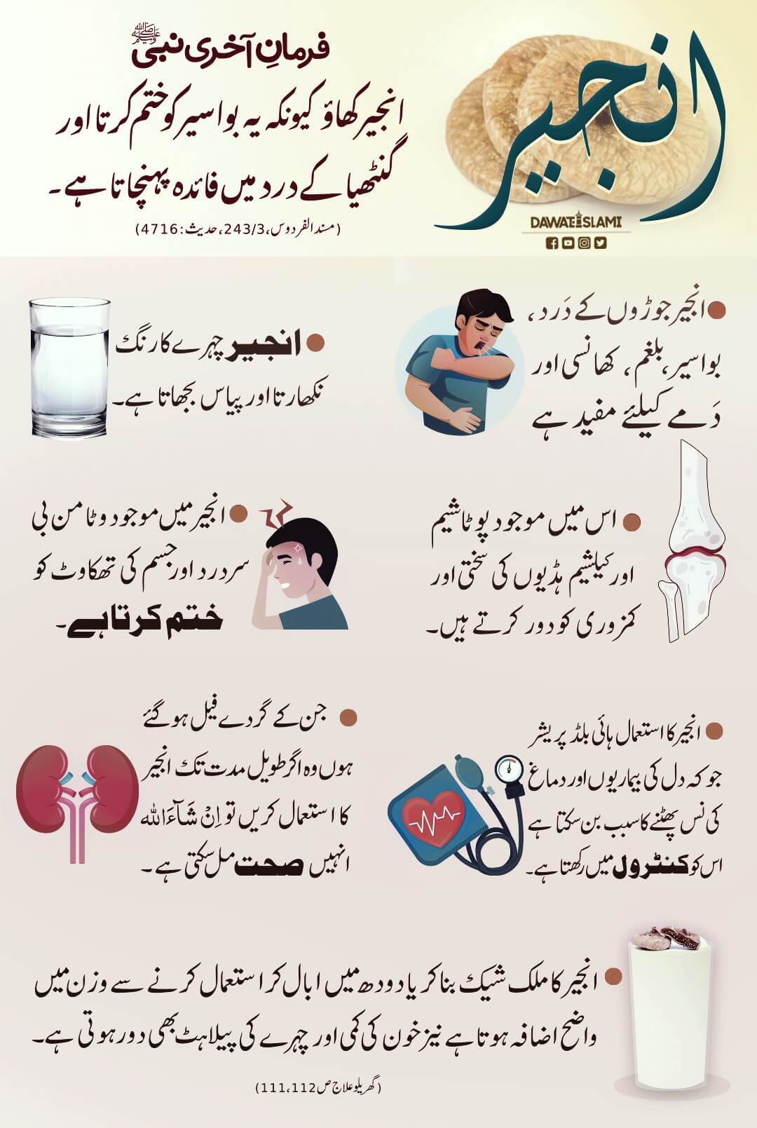 Injeer Khanay Kay Fawaid