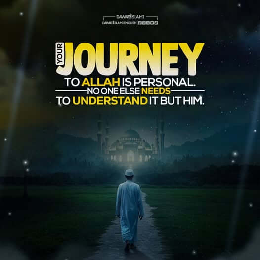 Keep your journey to yourself..!