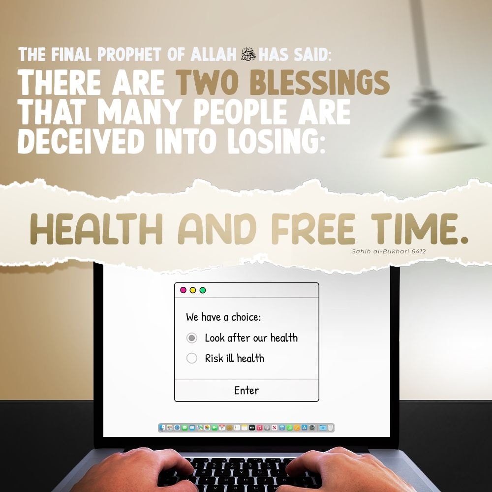 The two blessings that people have..!