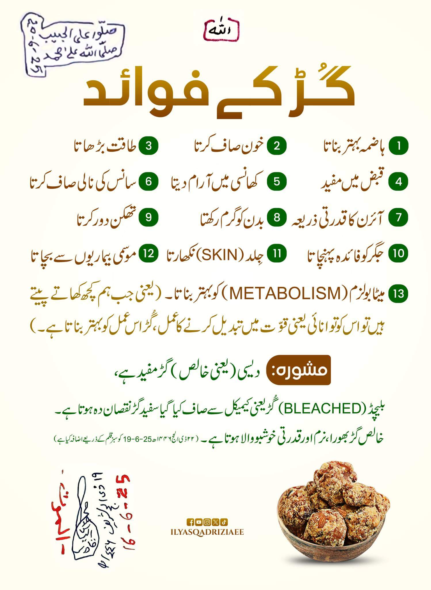 Gur Kay Fawaid