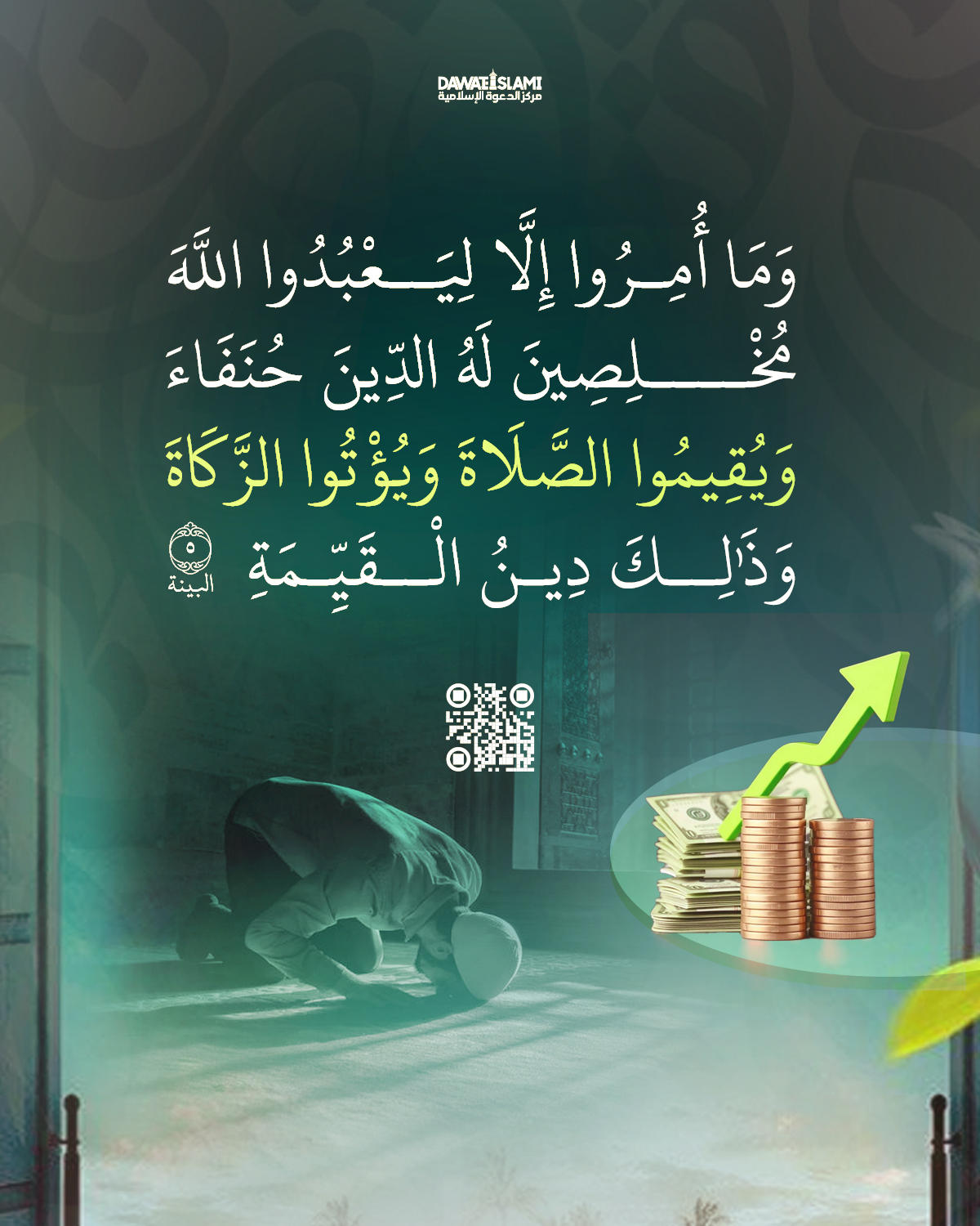 تفسير آية وما أمروا إلا ليعبدوا الله