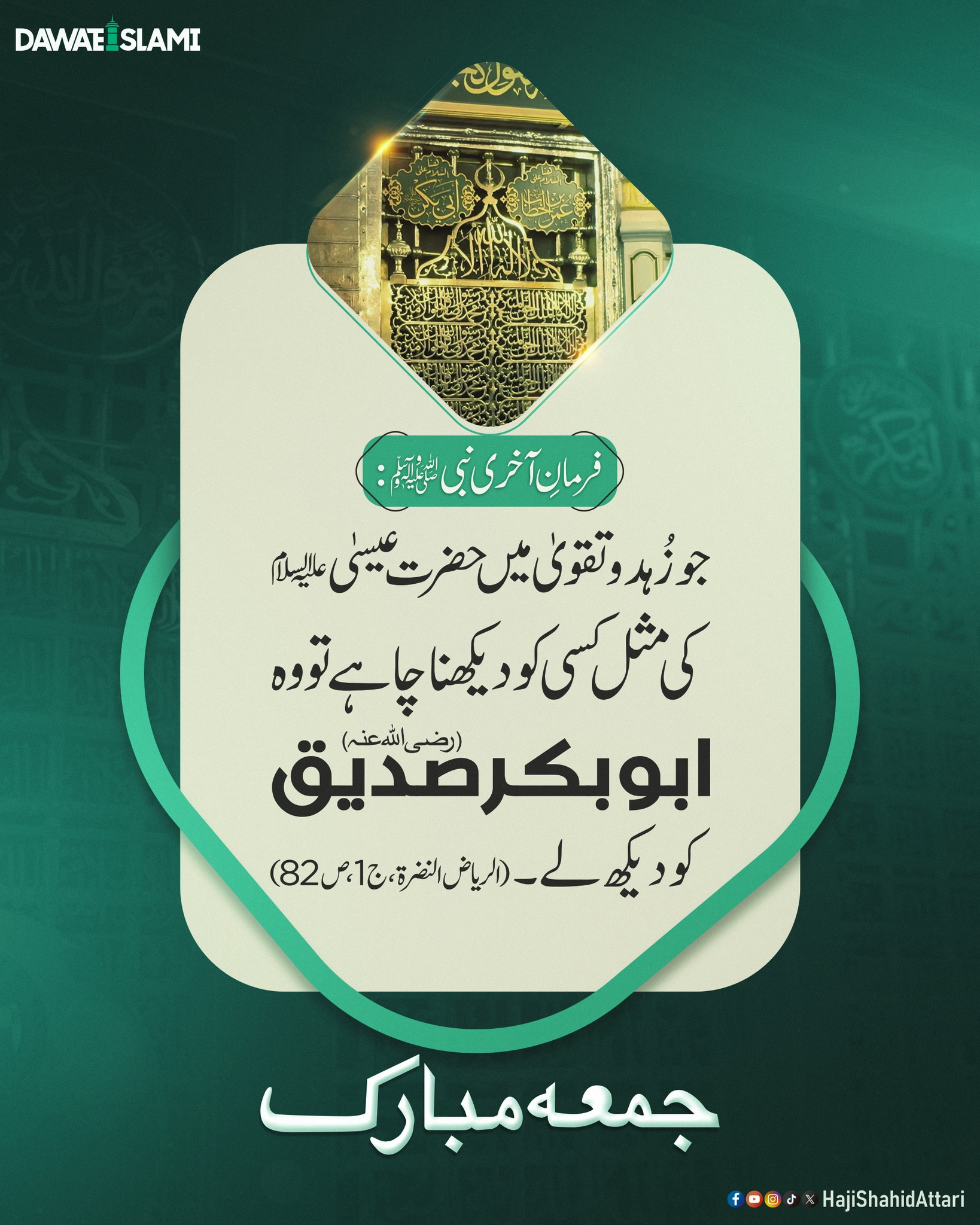 Abu Bakr Siddiq رضی اللہ عنہ Dekh Lein