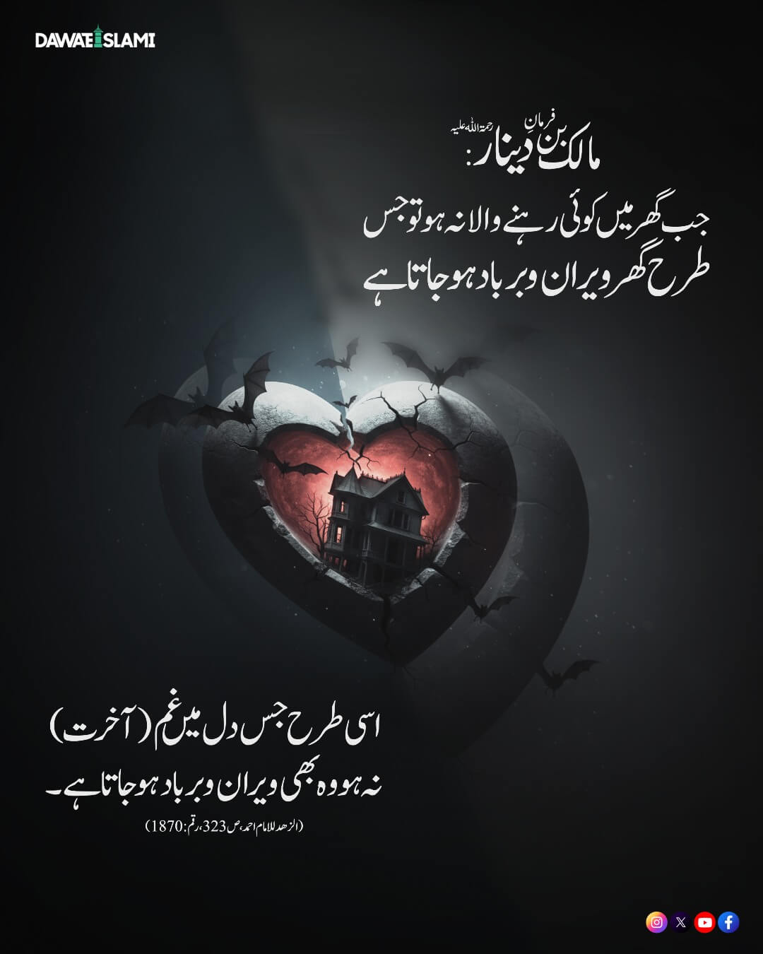 Gham e Akhirat Kay Baghair Dil Weeran Hojata Hai