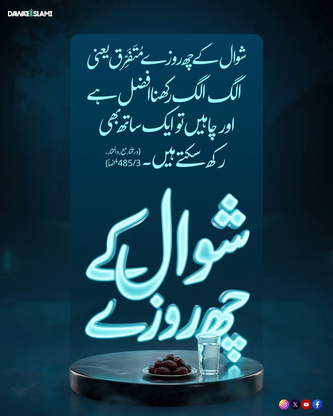 Shawwal Kay 6 Rozay Rakhnay Ka Tariqa