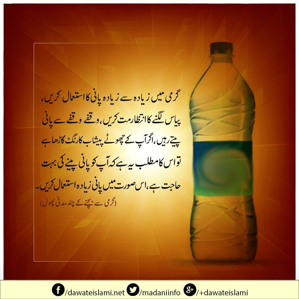 Garmi Mein Zyada Se Zyada Pani Ka Istemal Karein