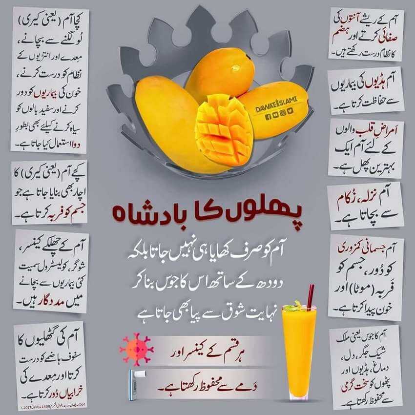 Phalon Kay Baadshah Aam Kay Fawaid