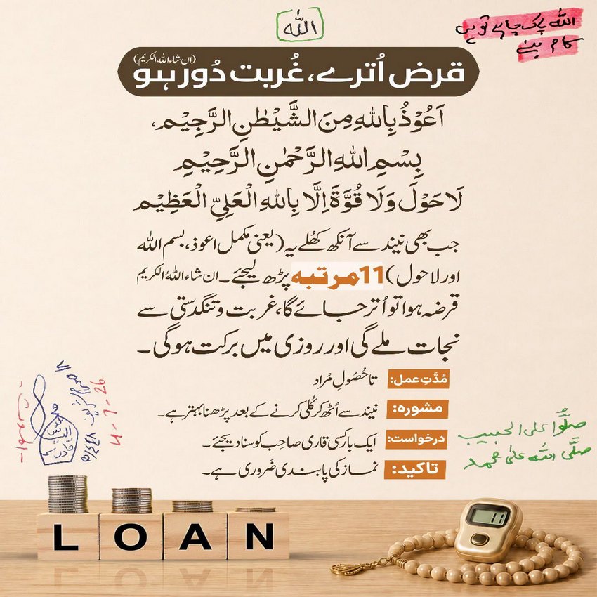 Qarz Utray Ghurbat Dur Ho