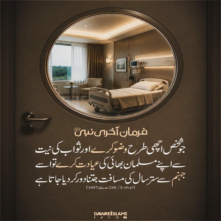 Musalman Ki Ayadat Karne Ka Bara Sawab