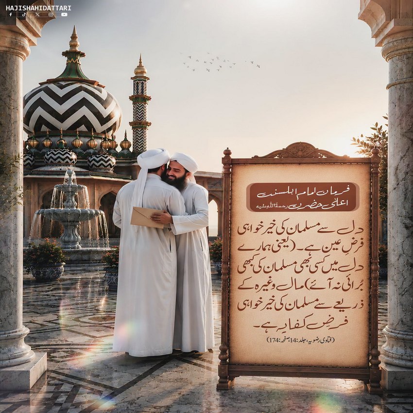 Musalman Ki Khair Khuwahi Karna Farz Hai