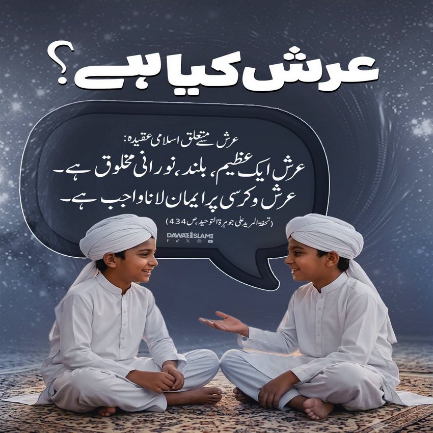 Arsh Se Mutaliq Islami Aqeeda
