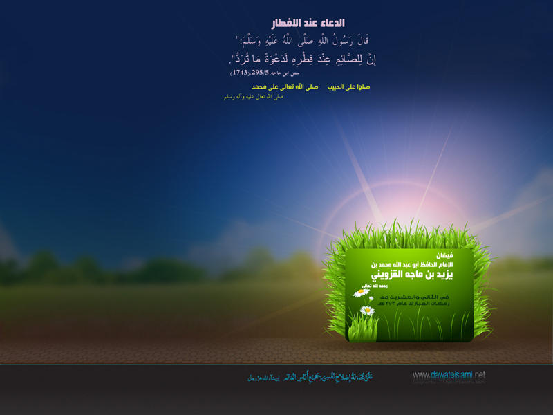 فيضان الإمام الحافظ أبو عبد الله محمد بن يزيد بن ماجه القزوينيرحمه الله تعالى