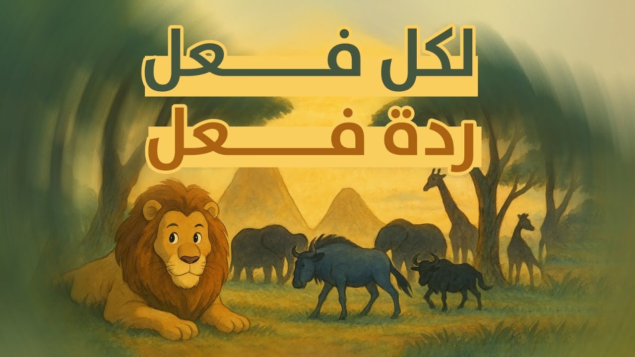 قصة تربوية || لكل فعل ردة فعل