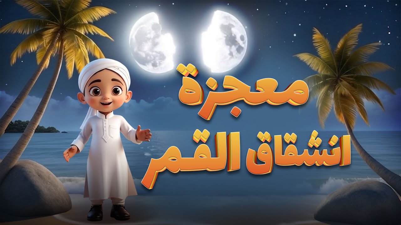 معجزة انشقاق القمر | story of the moon splitting