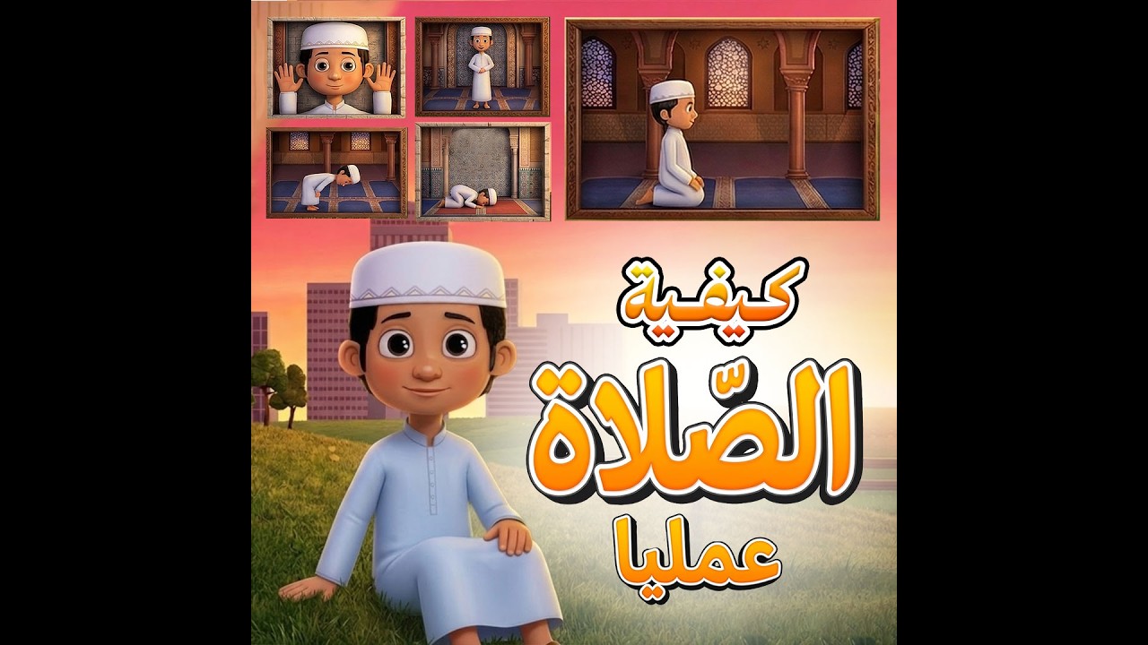 كيفية الصلاة عمليًا للأطفال | تعليم الصلاة خطوة بخطوة بطريقة سهلة وممتعة