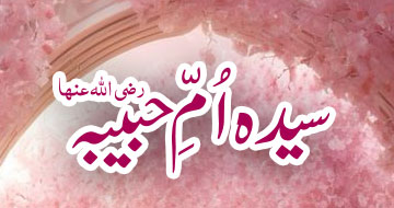 سیدہ اُمّ ِ حبیبہ رضی اللہ عنہا