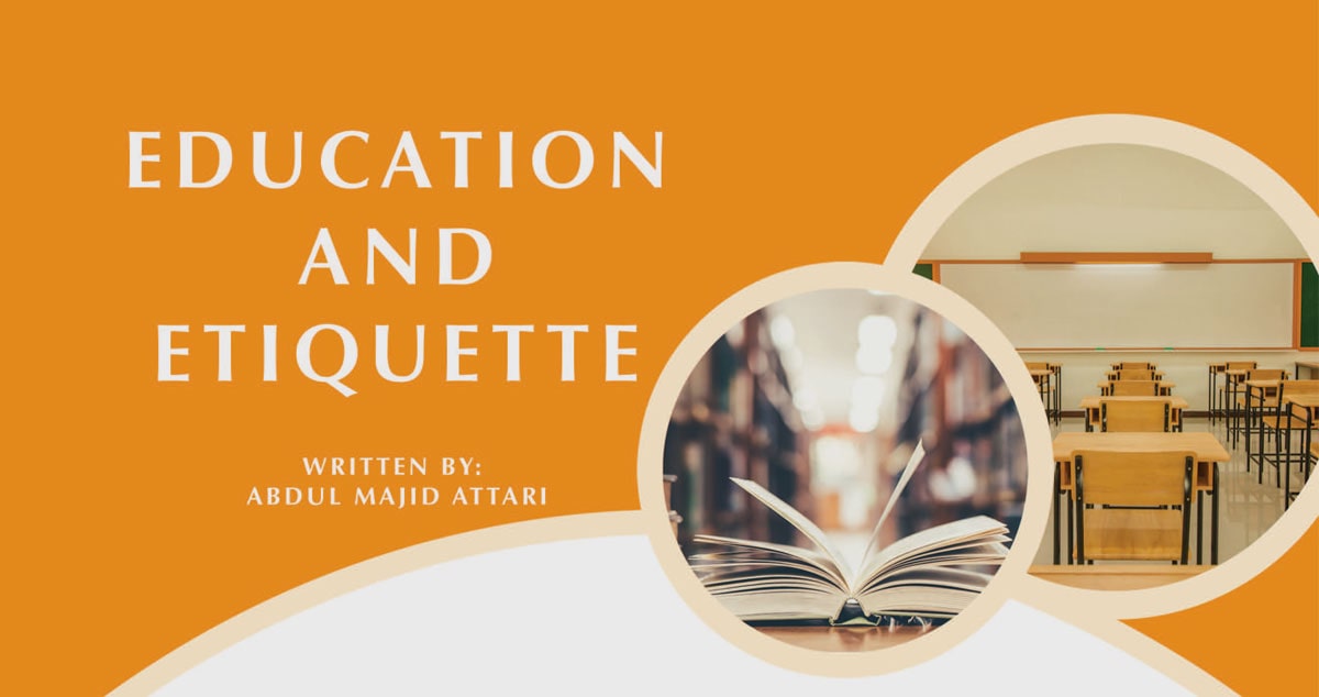 Education and etiquette