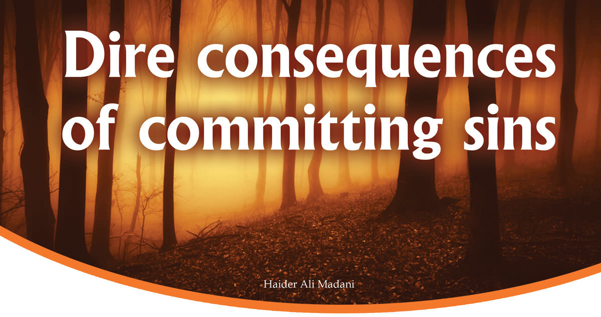 Dire consequences of committing sins