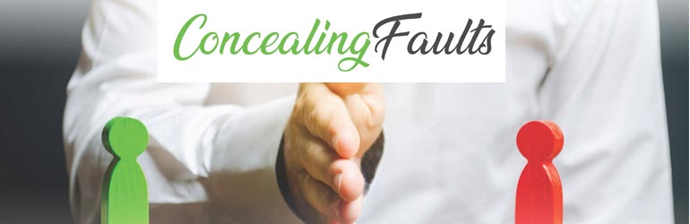 Concealing Faults