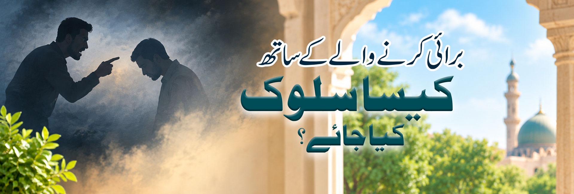 برائی کرنے والے کے ساتھ کیسا سلوک کیا جائے؟