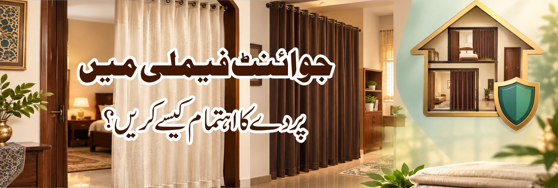  جوائنٹ فیملی میں پردے کا اہتمام کیسے کریں؟