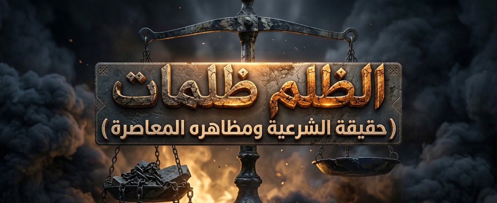 الظلم ظلمات 