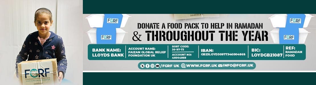 distribute food parcels in gaza