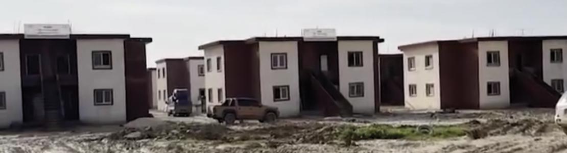 project of the construction of 96 houses